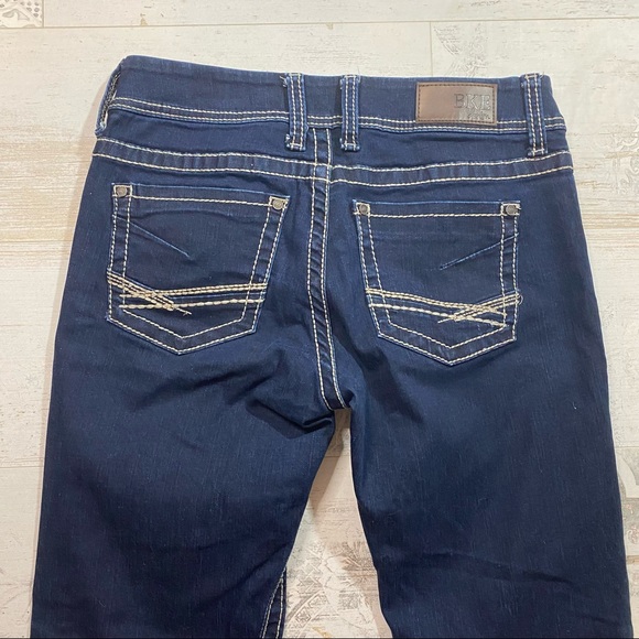 BKE Denim Dakota Dark Wash Boot Cut Jeans - Picture 6 of 8